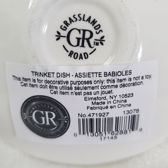 Nib Grasslands Road She Sparkles She Shines Aunt Ceramic Gold Trinket Dish - Picture 8 of 8